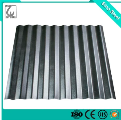 La norma ISO Prepainted Galvanlumed PPGL laminados en frío de Metal de hoja de techos de zinc corrugado