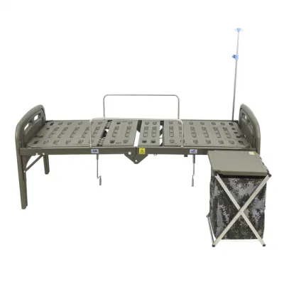Avanzada Venta caliente portátil plegable cama de hospital para los hospitales de campaña