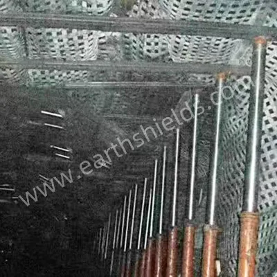 PP plástico HDPE de geomalla 100/20 Uniaxial Kn para proyecto de carretera en Tailandia