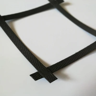 Compuesto de geomalla Biaxial Steel-Plastic soldadura para refuerzo de suelos
