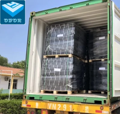 HDPE suave / Texturizada Geocell perforado con certificado CE grava Grids extendedora Fabricante directamente Precio de suministro HDPE Geocell GeoWeb