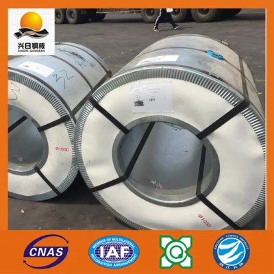 Bobina de acero inoxidable de Galvalume recubierta de aluminio-zinc personalizable utilizada en construcciones DX51D/Dx52D/G300/G550