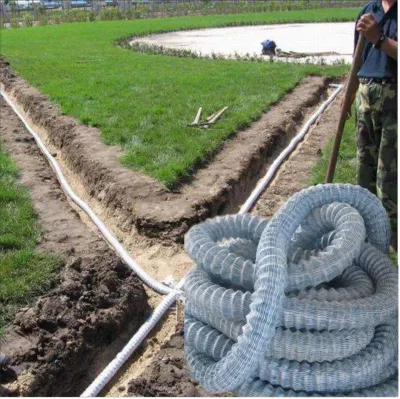Anhui Chuangwan manguera flexible de drenaje permeable tubo blando pervioso