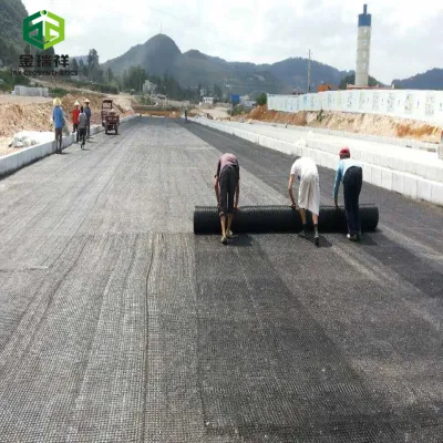 Fabricante carreteras pavimento asfalto refuerzo de capa Fibreglass Geogrid