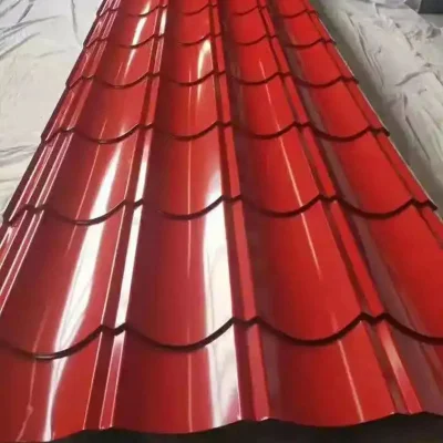 Fábrica Venta directa Galvalume Galvanized Metal Roofing Aluzinc Color Coated Hojas para techos