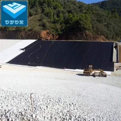 La construcción de carreteras de HDPE estándar ASTM Geomembrana compuesto