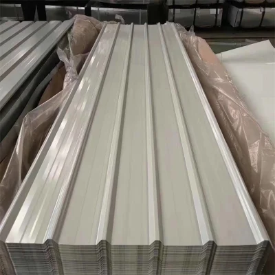 PPGI Color perfilada Acero Chapa de techo Trapezoidal Metal prepintado Cubierta