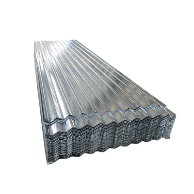 Material de construcción Precio de fábrica DX51D galvanizado galvanizado recubierto de zinc galvanizado Chapa de techo proveedores chinos
