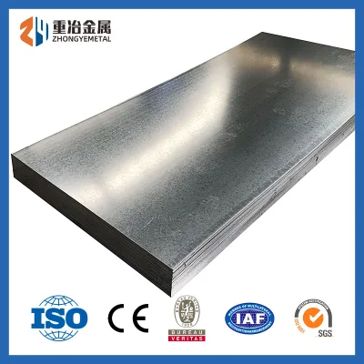 Laminado en frío Gi-Zinc-Coated-Roof PPGI/Q195/Q235 material de construcción DX51D/Dx52D/Dx53D DC51D/DC52D Hot-DIP SGCC/Z275/Z600 Electro-prepintado galvanizado Chapa de acero