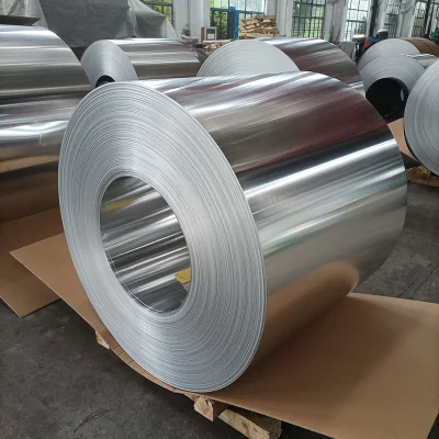 SPCC Acero laminado en frío Galvalume Zinc aluminio Chapa metálica Bobina de China Factory