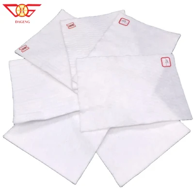 Blanco Negro Tamaño Personalizado Rollo Textil Geo 100GSM PP Pet Nonwoven tejidos geotextiles para protección de la pendiente de Venta caliente