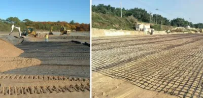 De geomalla Biaxial Bx de polipropileno valla de los precios de la minería