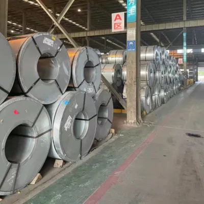 Spangle cero Hojas de acero galvanizado 0,12 - 3,0 mm de espesor con recubrimiento de zinc de acero chapado en