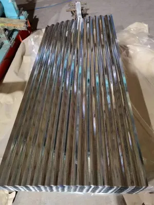Baldosas galvanizadas, recubiertas de zinc PPIG Gi GL PPLG Corrugated Carbon Steel Galvalume Roofing Sheet