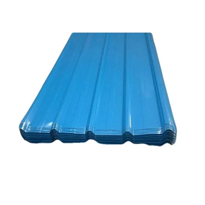 Chapa metálica de tejado de color barnizado de hierro galvanizado Precio Zinc aluminio Gi Hoja de acero corrugado para edificio de almacén