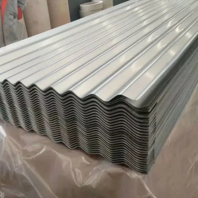 Material de construcción Precio de fábrica DX51D galvanizado galvanizado recubierto de zinc galvanizado Chapa de techo proveedores chinos