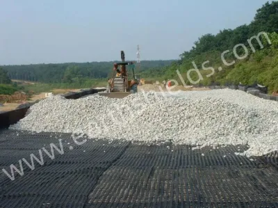 Precio del Proveedor de China de plástico de geomalla Biaxial PP por deslizamientos de tierra y el hundimiento de tierra