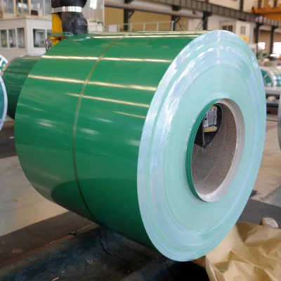 Fabricante 0.12-4.0mm revestido de color PPGL PPGI Prepainted bobinas de acero galvanizado