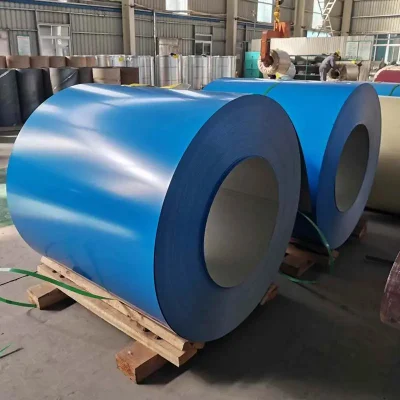China Top Proveedor de acero galvanizado prepintado bobina de acero recubierto de zinc Bobinas PPGI bobina de acero galvanizado para chapa de recubrimiento