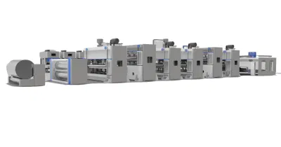 Alta velocidad no tejido aguja Punching Geotextiles tejido de la fabricación Nonwovenmachine