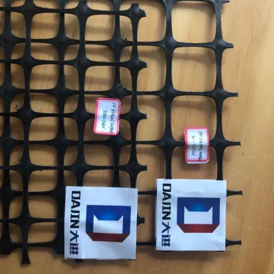 40kn Resistencia PP geomalla Biaxial para la construcción de carreteras