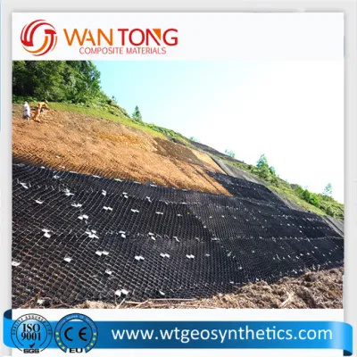 Precio al por mayor/Certificado GOST-R/valla de seguridad de plástico/HDPE Geocell calidad superior.