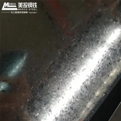 Acero galvanizado en caliente Gi la hoja de bobinas de acero