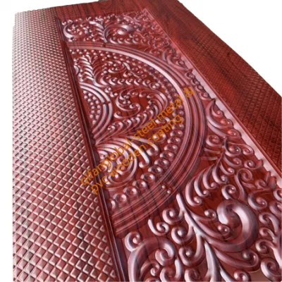 Casa de la Oficina de la fábrica de acero inoxidable Cocina Hall Sand Blast Laminado Decorativo gofrado color grabado recubierto de PVC estampado