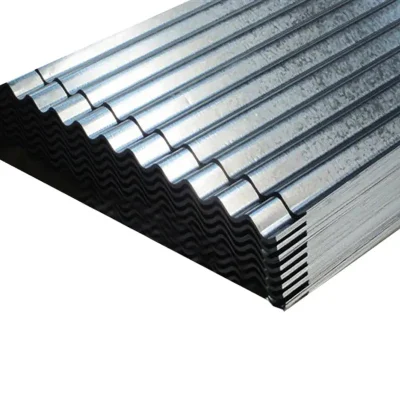 Hoja de acero galvanizado corrugado Gi Teja para camas de jardín con 0,6 mm 0,8 mm 1,2 mm de Z80g Z100g Fabricante de techo de metal de hierro el 20 de 26 Gauge Gi Gl 470 Zinc 600