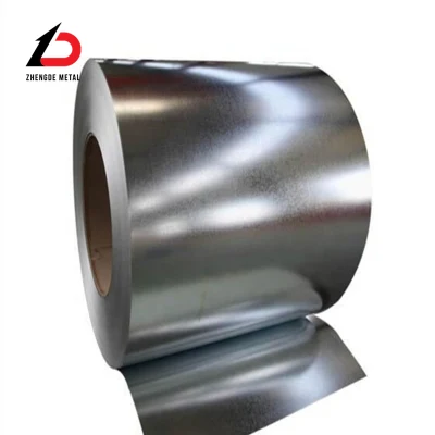 Fábrica de China Manufaure Gi bobina de acero SPCC G350 G450 G550 Laminado en frío en caliente DX51D Dx52D Dx53D Z275 recubierto de zinc Bobina galvanizada 1mm 1200mm para techo