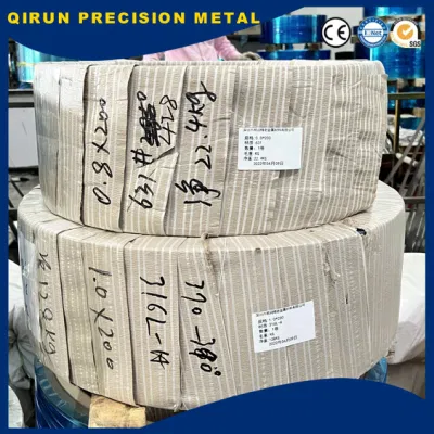Fabricante ASTM AISI 316L grado SUS Ss de acero inoxidable laminado en frío de la bobina de la hoja de Gaza para ver la versión Nickle pasado