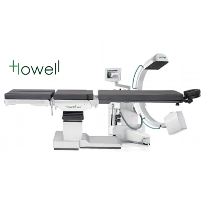 G-brazo operativo de la fluoroscopia imágenes de la tabla C-brazo Compatible mesa de operaciones costo