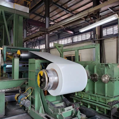 China Fabricación Venta caliente PPGI PPGL Zinc 65mn PPGL laminadas en caliente de la hoja de acero galvanizado recubierto bobina para techos de metal