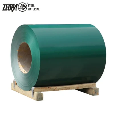 China proveedores Prepainted Galvalume PPGL PPGI bobina de acero galvanizado recubierto de zinc para la prefabricación