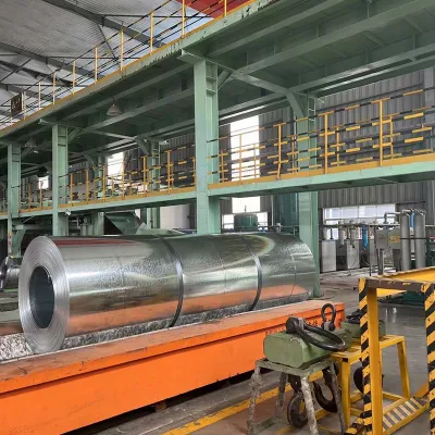 Acero galvanizado galvanizado de acero galvanizado con recubrimiento de zinc DIP DX51D 120g Bobina para el Precio de la hoja del techo