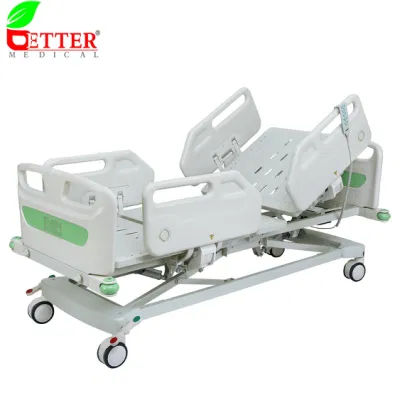 Medical Products 5 función cama de hospital para UCI eléctrica para pacientes / Enfermería