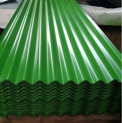 Industrial largo Span Color Stone Coated PPGI/PPGL Zinc galvanizado Corrugado Acero hierro Roofing Tole Sheets