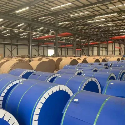 Chapa de hierro material de construcción 2 mm DX51D rollo frío/caliente Bobina de acero laminado PPGI/ PPGL G350 G550 Ral90 prepintada galvanizada Bobina de acero de revestimiento de zinc
