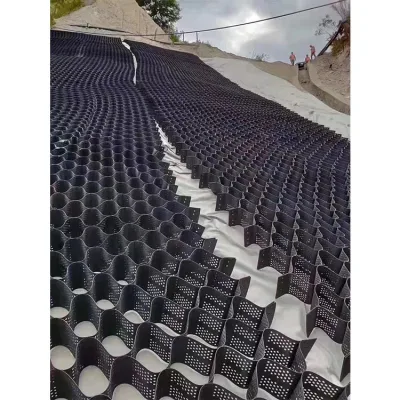 La estabilización del suelo de HDPE Geocell celular de sistema de confinamiento celular proveedor productos calientes Los Mejores Precios el estabilizador de grava