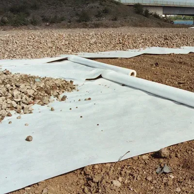Filamento de poliéster Geotextil costo por pie cuadrado para la construcción en Chile
