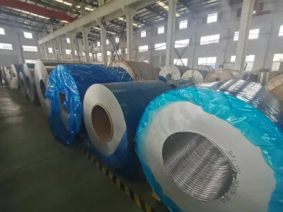 China Proveedor de aleación de aluminio 1100/3003/3004/3005/3105/5005/5052 PVDF revestimiento de aluminio de color PE Prebarnizado bobina