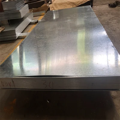 Alta calidad buen Precio DX51D Dx52D Z140 1,2mm 1,5mm hojas Chapa de acero galvanizado recubierta de zinc Galvalume Electro Galvanized Steel Sheet Hoja corrugada