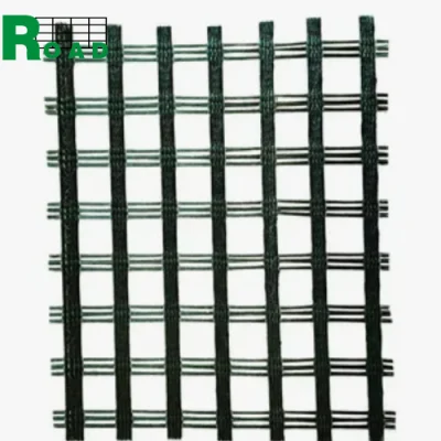 Black Road Construction Poliester Geogrid Precio Mining Alta resistencia personalizada Protección de refuerzo