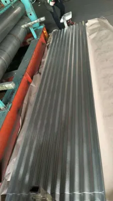 Aluminio Zinc Galvalume aluminio acero corrugado Roofing Sheet Factory
