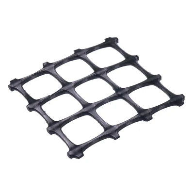 PP/HDPE de alta resistencia de plástico de geomalla de Uniaxial Muro