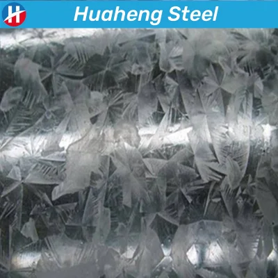 Material de construcción SGCC Sgch G550 DX51D Dx52D Dx52D Z20~Z275 Acero galvanizado galvanizado Bobina de acero para chapa de acero
