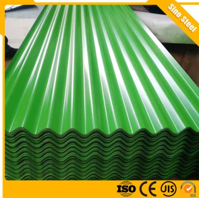 Dx51d Prepainted Cincados, Hoja de acero galvanizado corrugado