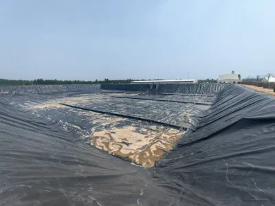 Membrana de PE impermeable para la construcción de estanques