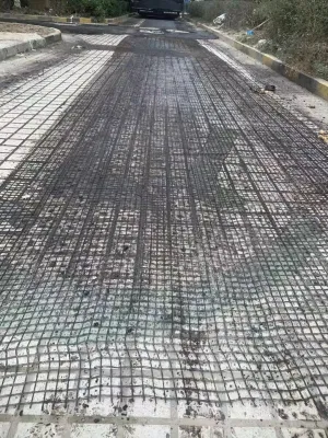 Proveedor chino confiable para Geogrid de fibra de vidrio recubierta de betún