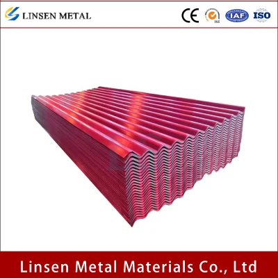 El suministro directo de fábrica resistente 0,12 mm/0,2 mm/0,3 mm/0,4 mm/0,5 mm/0,6 mm/0,7 mm/0,8 mm/0,9 mm de acero corrugado planchas para tejados galvanizado